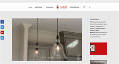 Desktop Screenshot of coleyelectrical.com